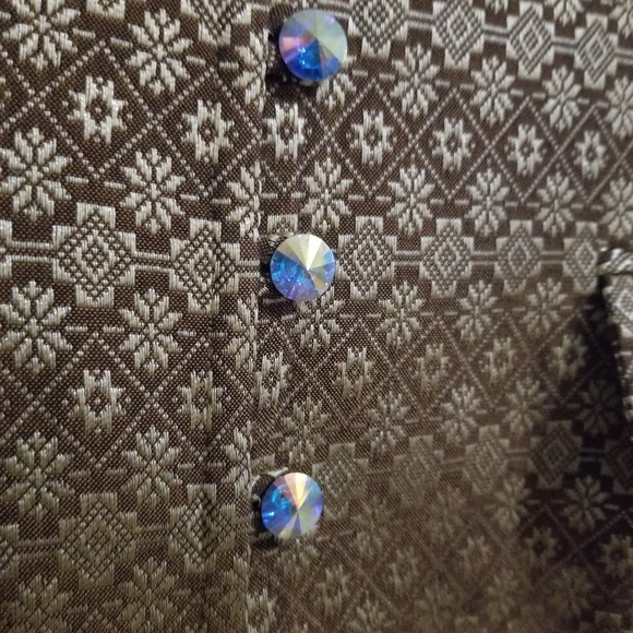 Azada By Tara Haggiag 100% Silk Jacket Made Italy - Picture 7 of 8